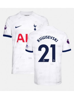 Billige Tottenham Hotspur Dejan Kulusevski #21 Hjemmedrakt 2023-24 Kortermet